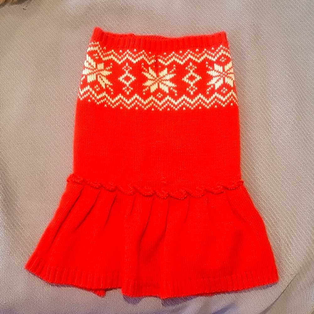 Dog Holiday Sweater size Medium